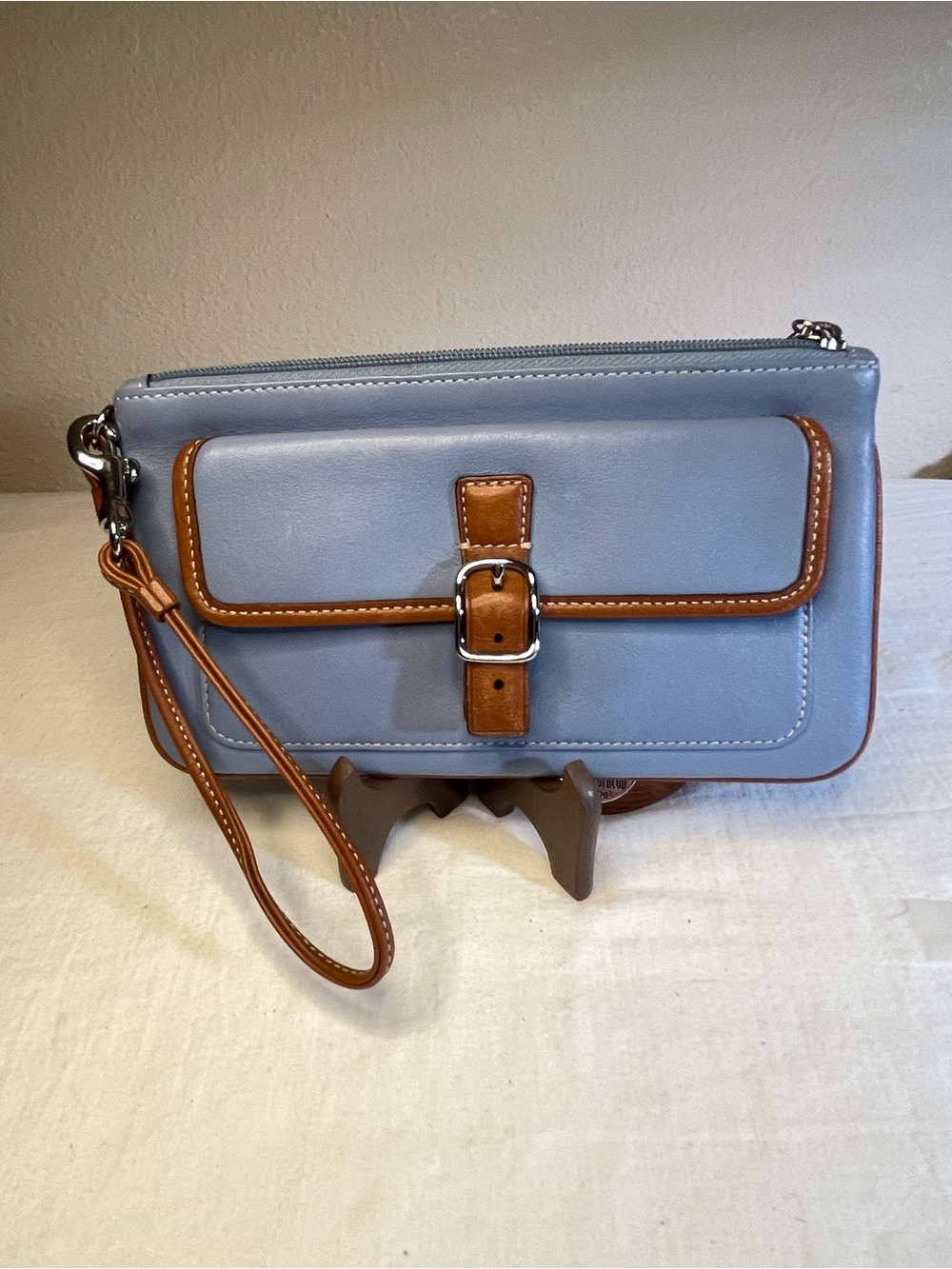 Vintage Coach Hamptons / Soho series buckled leather wristlets